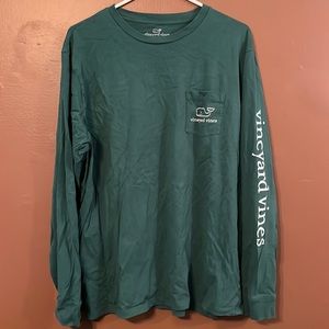 Vineyard Vines Green Long Sleeve Shirt